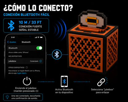 Bocina Bluetooth Tocadiscos